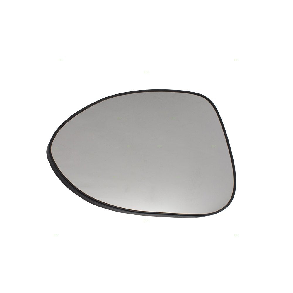 Brock Replacement Driver Side Door Mirror Glass With Base Without Heat Compatible With 12-18 Sonic 95132581