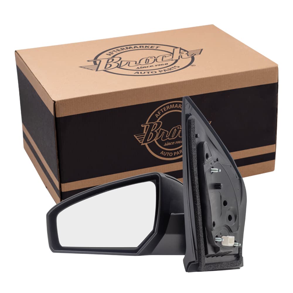 Drivers Power Side View Mirror Ready-To-Paint Replacement For 2007-2012 Sentra 96302Et01E
