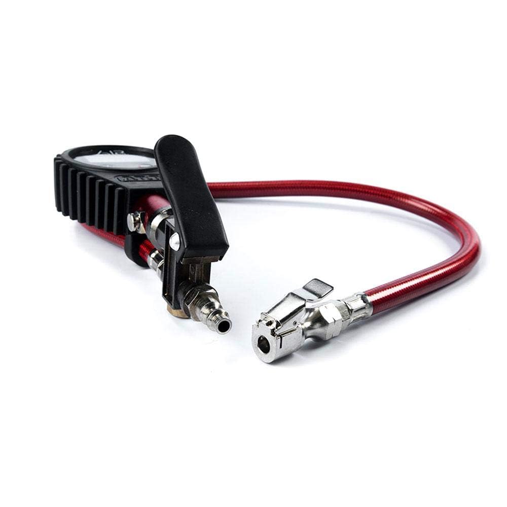 Arb Arb601 Digital Tire Pressure Gauge With Braided Hose And Chuck, Inflator And Deflator 25-75 Psi Readings