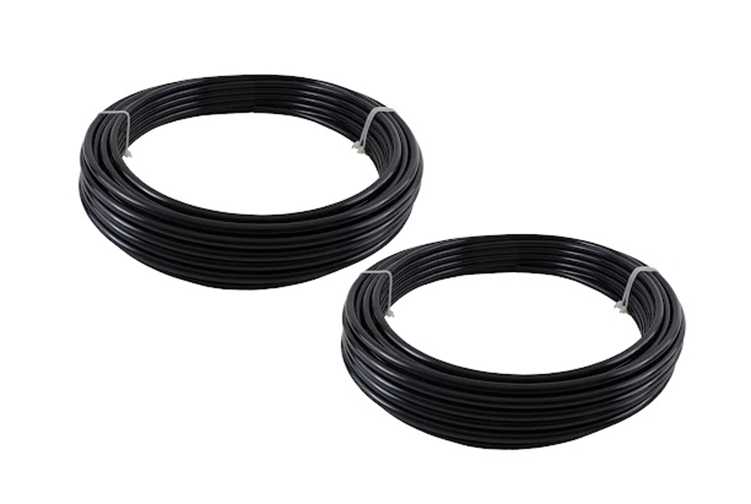 Mytee Products (2 Pack) 3/8'' Od X 100' Black Sae J844 Nylon Air Brake Tubing Dot Approved | Pneumatic Nylon Air Line Hose For A