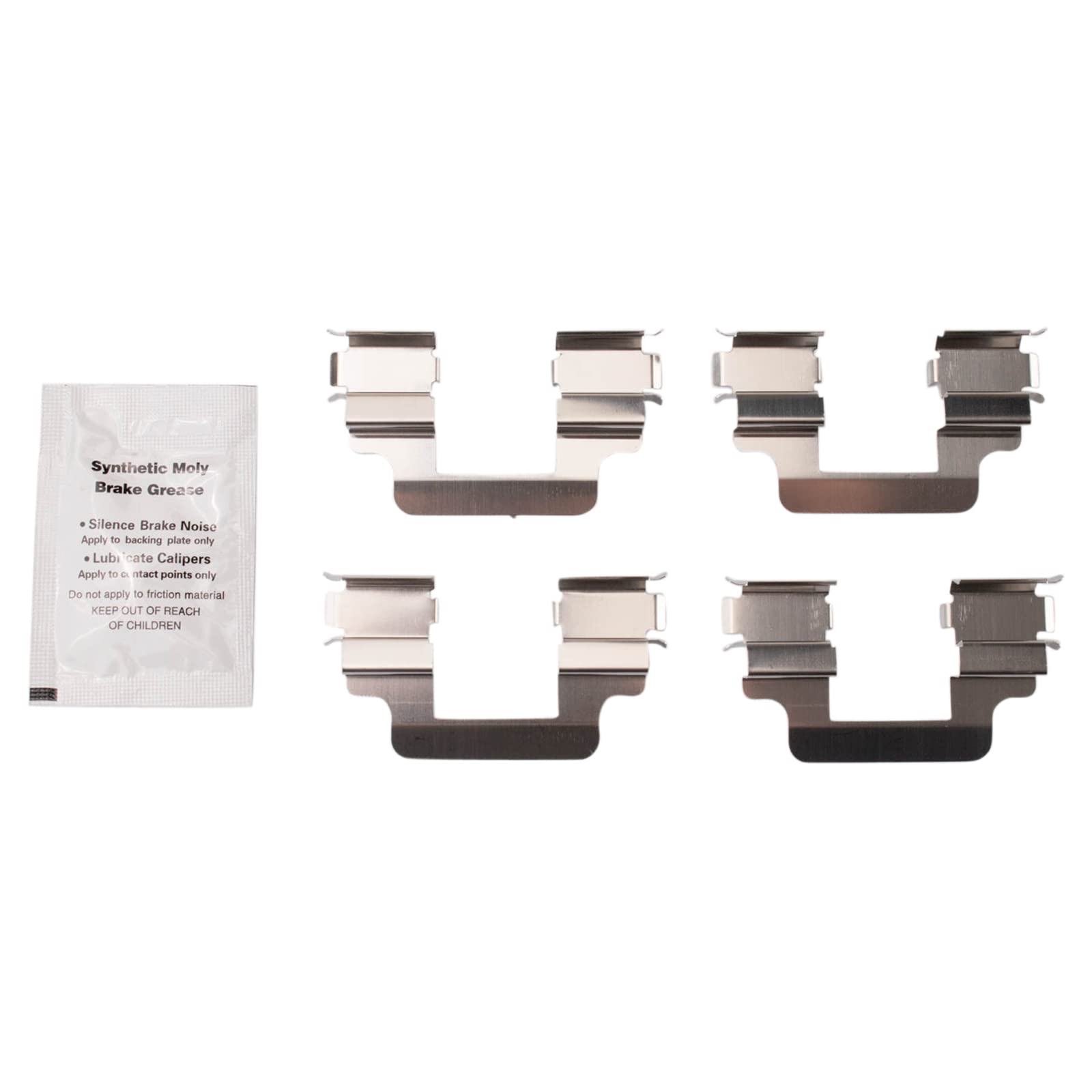 TRQ Rear Brake Pads Ceramic Compatible with 2000-2003 Mercedes-Benz CL500 2001-2002 CL55 AMG CL600 2000-2002 S430 S500 2001-2003
