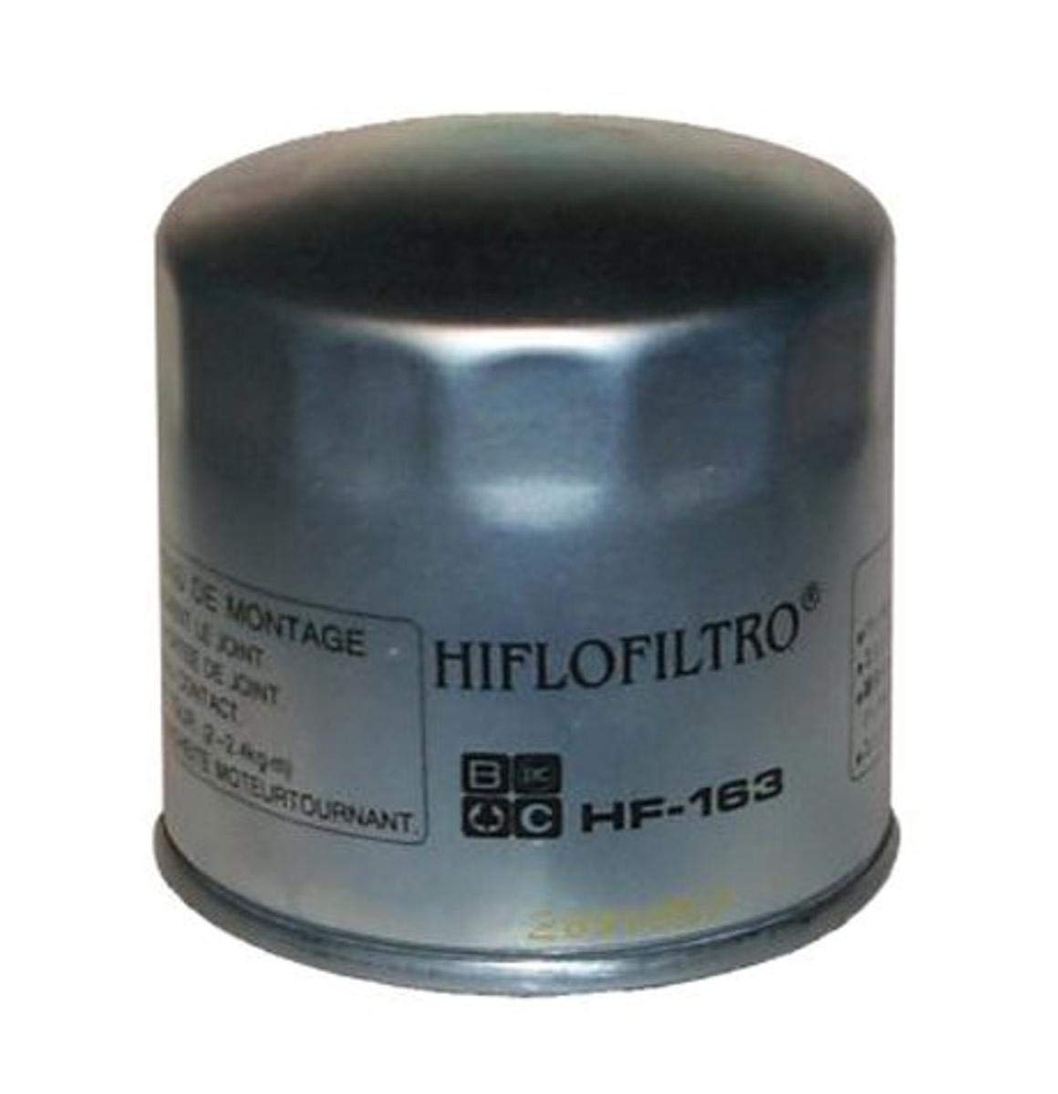 Hiflofiltro Hf163 Premium Oil Filter, Single