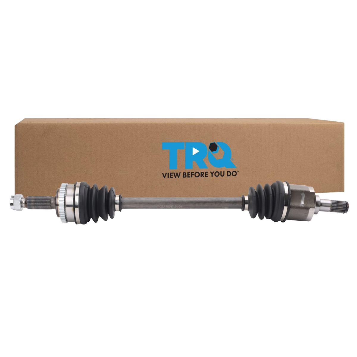 Trq Front Left Cv Axle Shaft Assembly Drivers Side Compatible With 2012-2017 Hyundai Veloster 2010-2011 Kia Soul