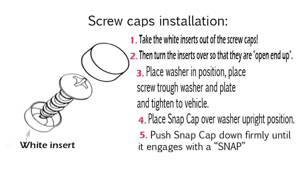 Lfparts Premium Slim Style Stainless Steel License Plate Frame (4 Holes, Polished Mirror Finish)