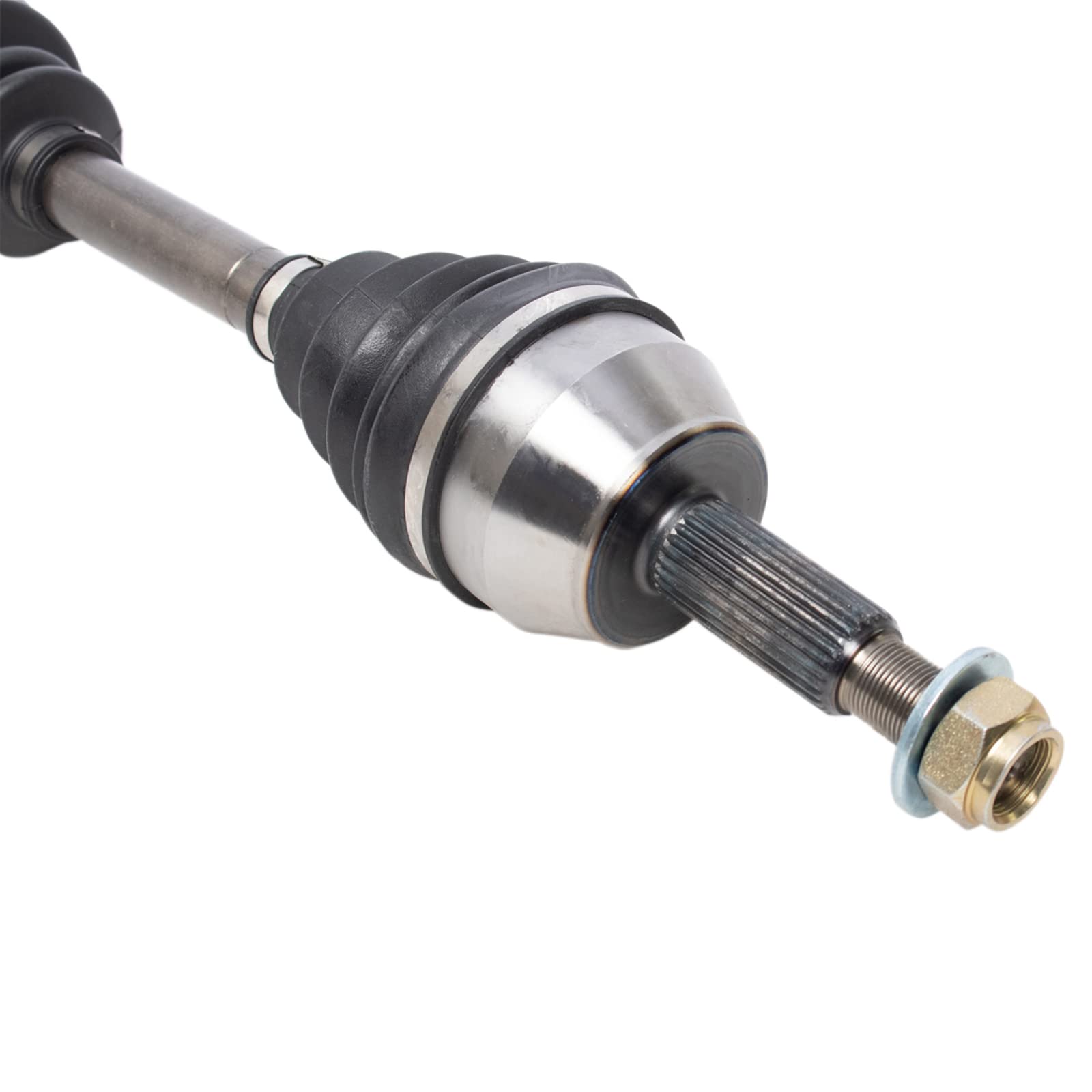 Trq Front Cv Axle Shaft Assembly Set Compatible With 2006-2010 Ford Explorer 2007-2010 Explorer Sport Trac Mercury Mountaineer