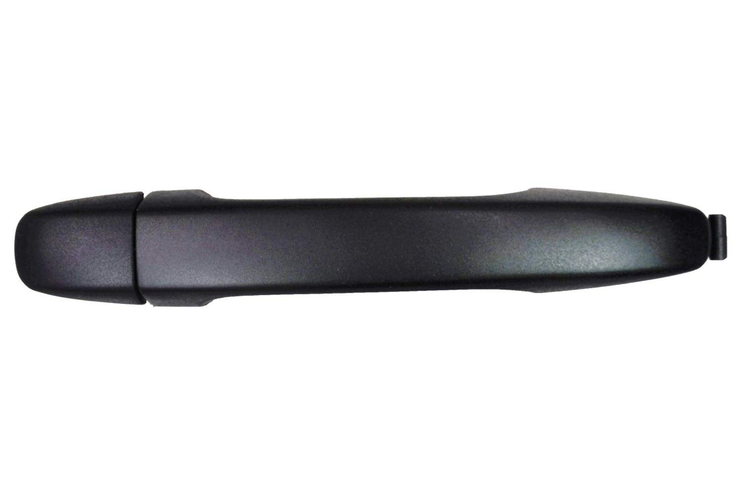 PT Auto Warehouse TO3185AFRK  Exterior Outer Outside Door Handle, Textured Black  Front Right Passenger Side