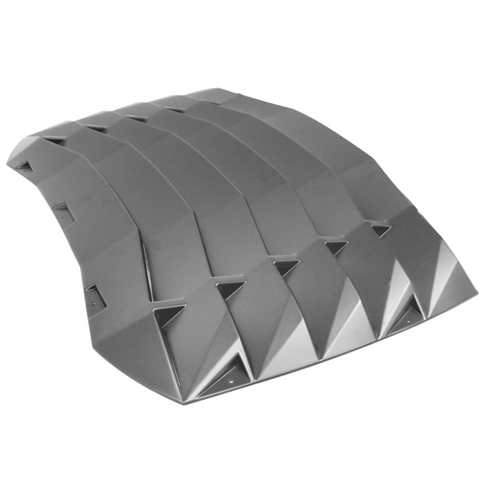 IKON MOTORSPORTS Window Louver Compatible with 2013-2016 Scion FR-S/2013-2020 Subaru BRZ/2017-2020 Toyota 86, Black Rain Sun Guard Wind Deflector