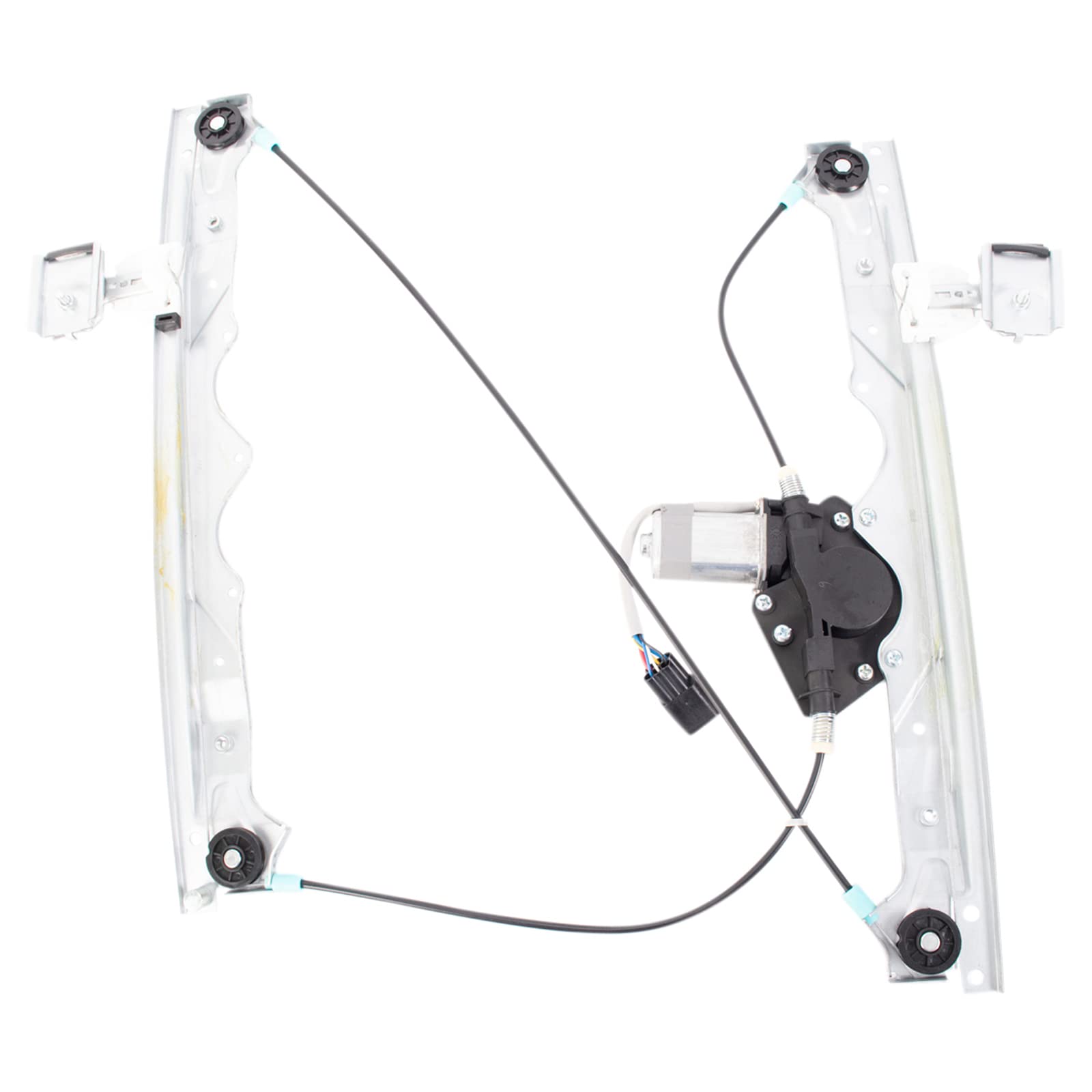 Trq Front Right Power Window Regulator & Motor Assembly Passenger Side Compatible With 2006-2010 Jeep Grand Cherokee