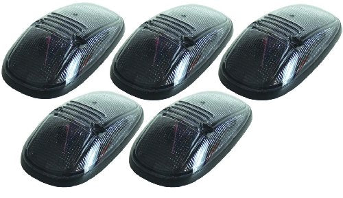 Pacer Performance 20-245S Hi-Five Smoke Dodge Style Cab Roof Light Kit, (Pack Of 5)