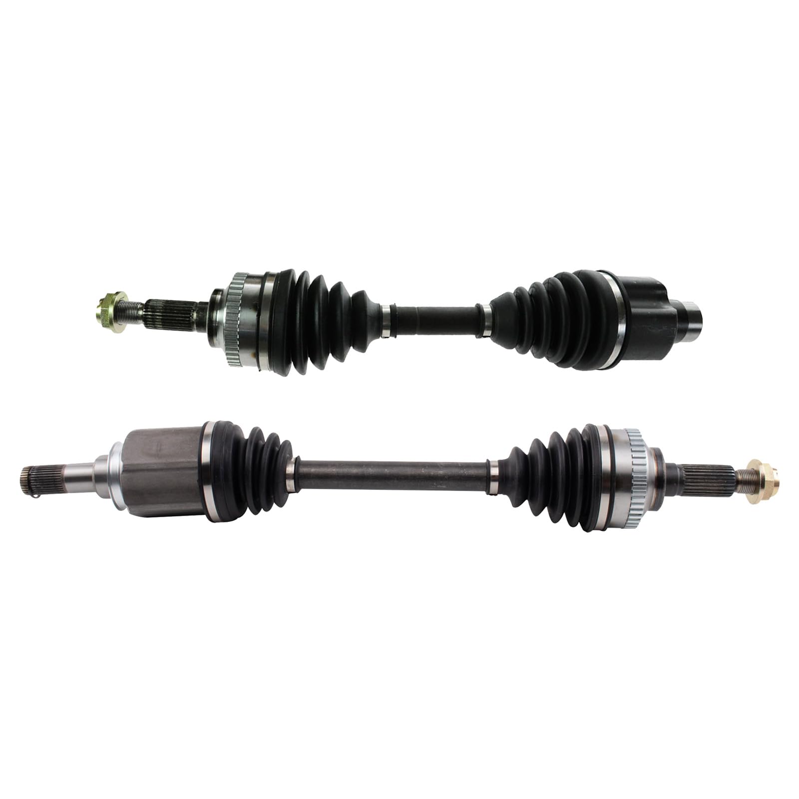 TRQ Front CV Axle Shaft Assembly Set Compatible with 05-12 Escape 06-11 Mariner