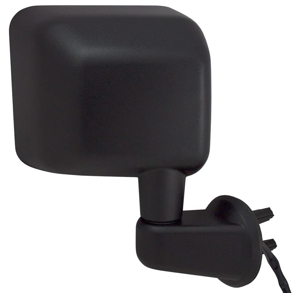 Replacement Passenger Power Side View Mirror Heated Textured Compatible With 2015-2017 Wrangler 2018 Wrangler Jk 68249846Ad