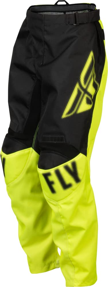 Fly Racing 2023 Youth F-16 Pants (Black/Hi-Vis, 24)