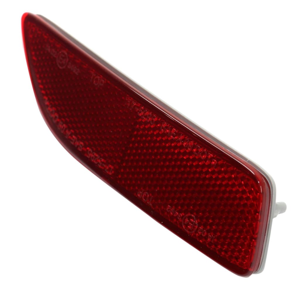 For 2011-2013 Toyota Corolla Pair Driver and Passenger Side Rear Bumper Reflector DOT Certified TO1184102 TO1185102 - Replaces 8