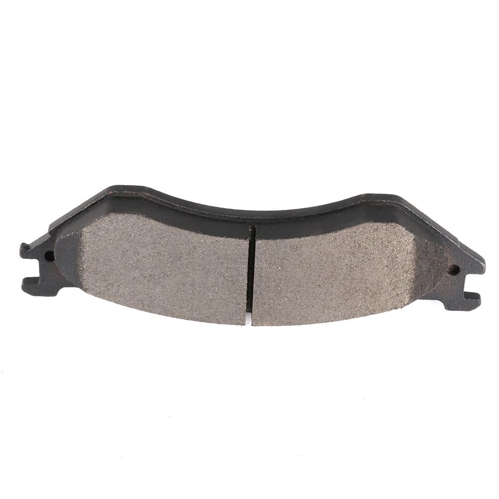 Cciyu D1077 Rear Semi-Metallic Disc Brake Pads Kit For Dodge Ram 1500 2006-2008,For Dodge Ram 2500 2001-2008,For Dodge Ram 3500