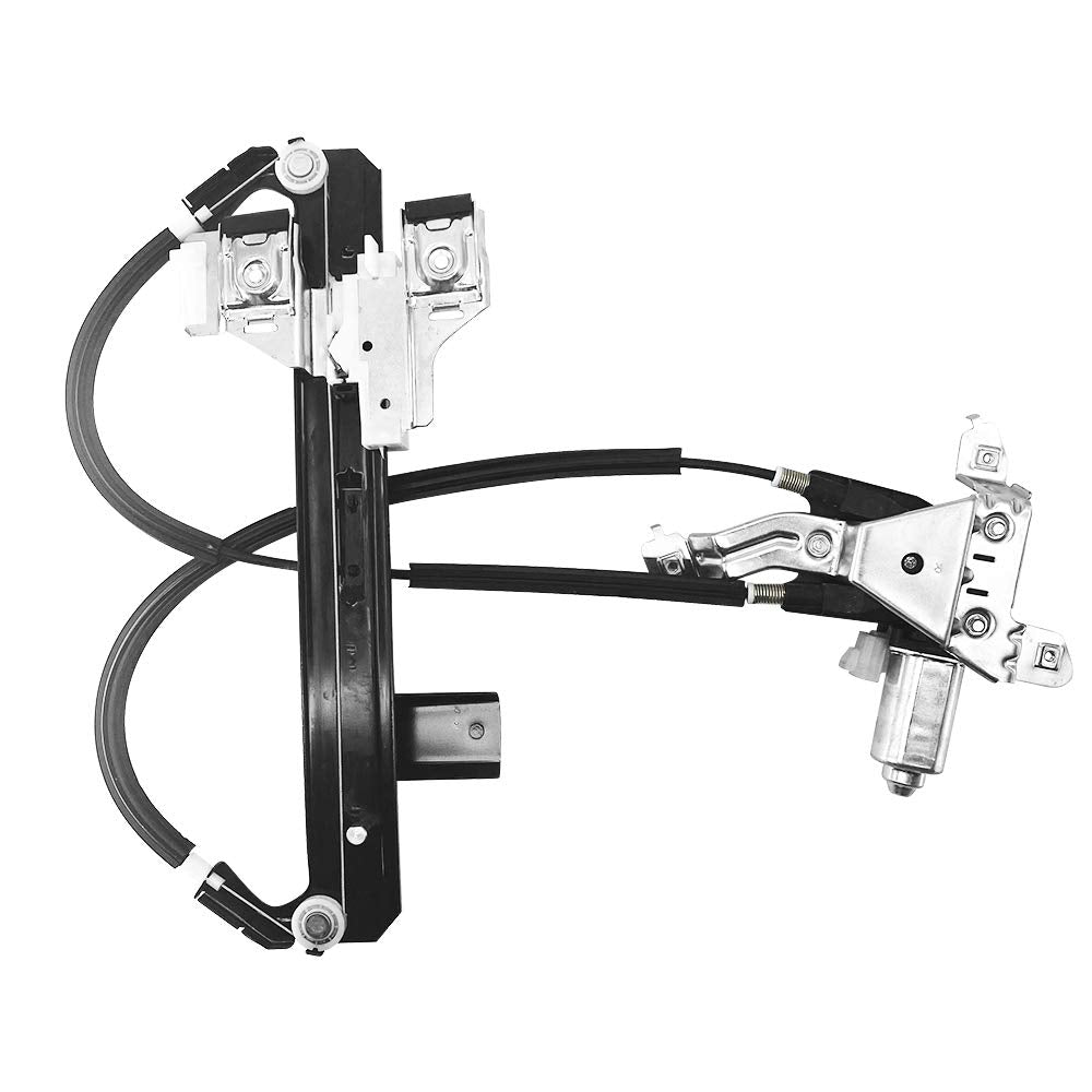 Fffauto 748-229 Rear Right Passengers Side Window Regulator Motor Compatible With 2000-2006 Cadillac Escalade,Chevrolet Tahoe,Gm