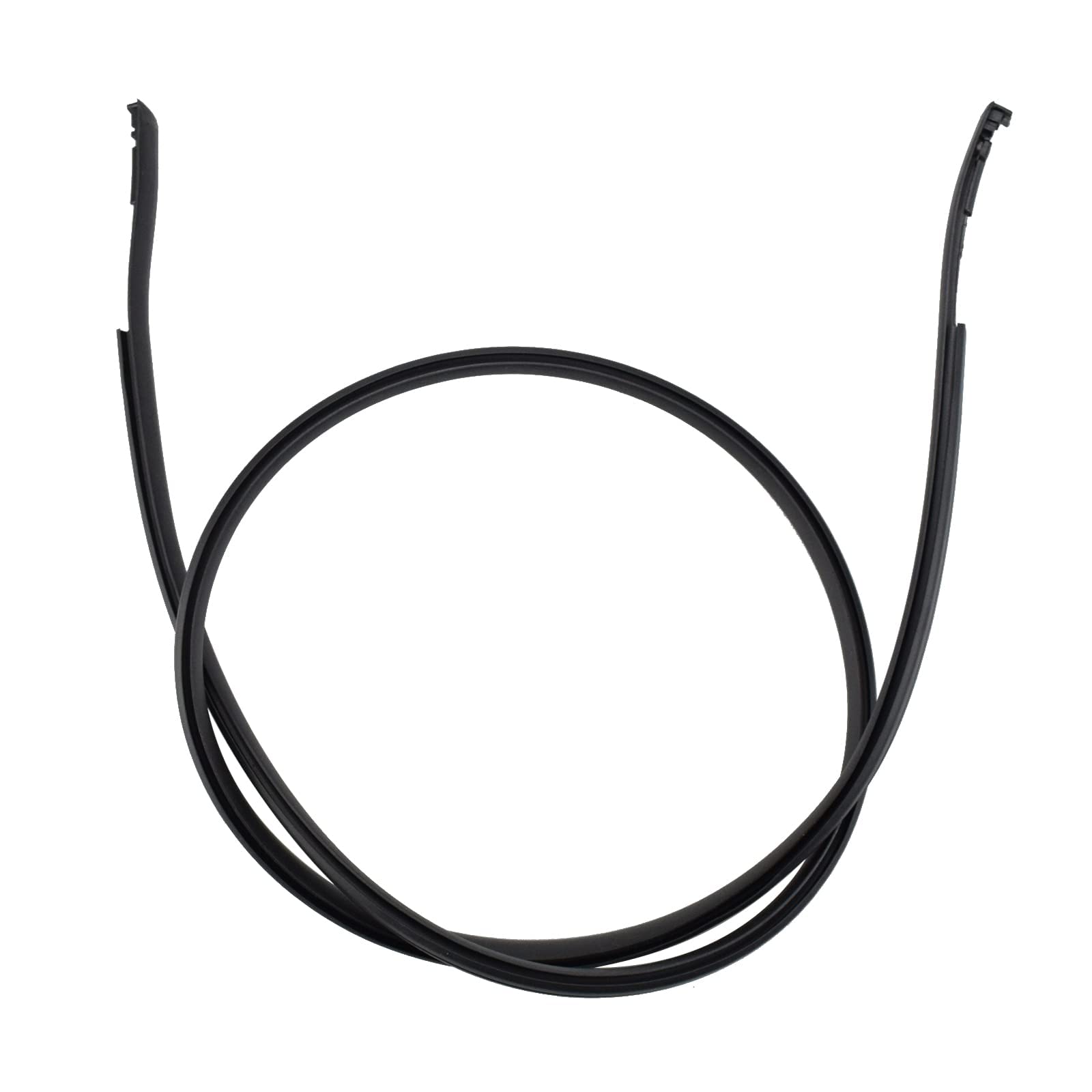 2 Pcs Black Roof Trim Molding Kit For Toyota Corolla 2009-2013