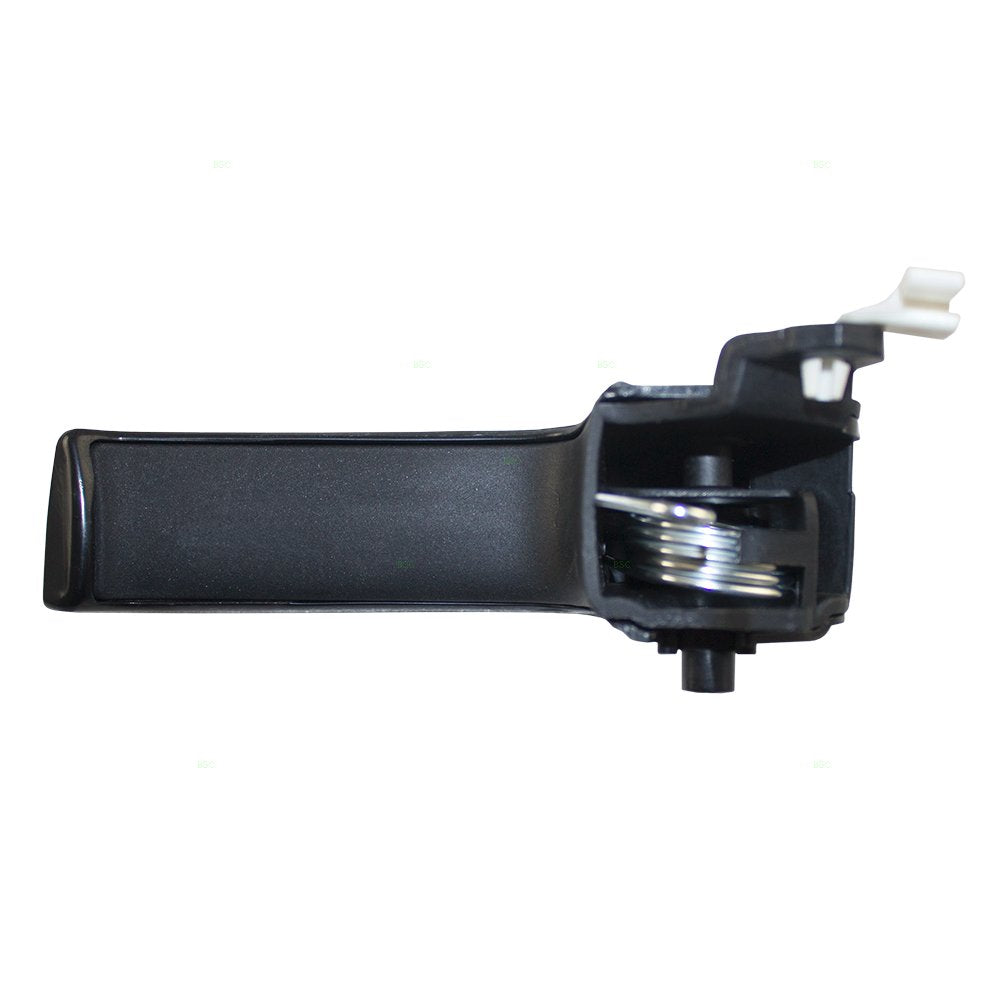 AutoandArt Brock Replacement Passenger Inside Interior Front Black Textured Door Handle Compatible with 2009-2010 1500 2010 2500/3500 2011-2017 Pickup Truck 68044818AA