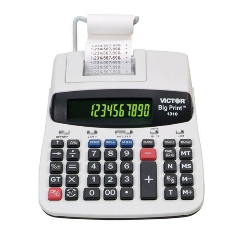 Victor 1310 Big Print Commercial Printing Calculator