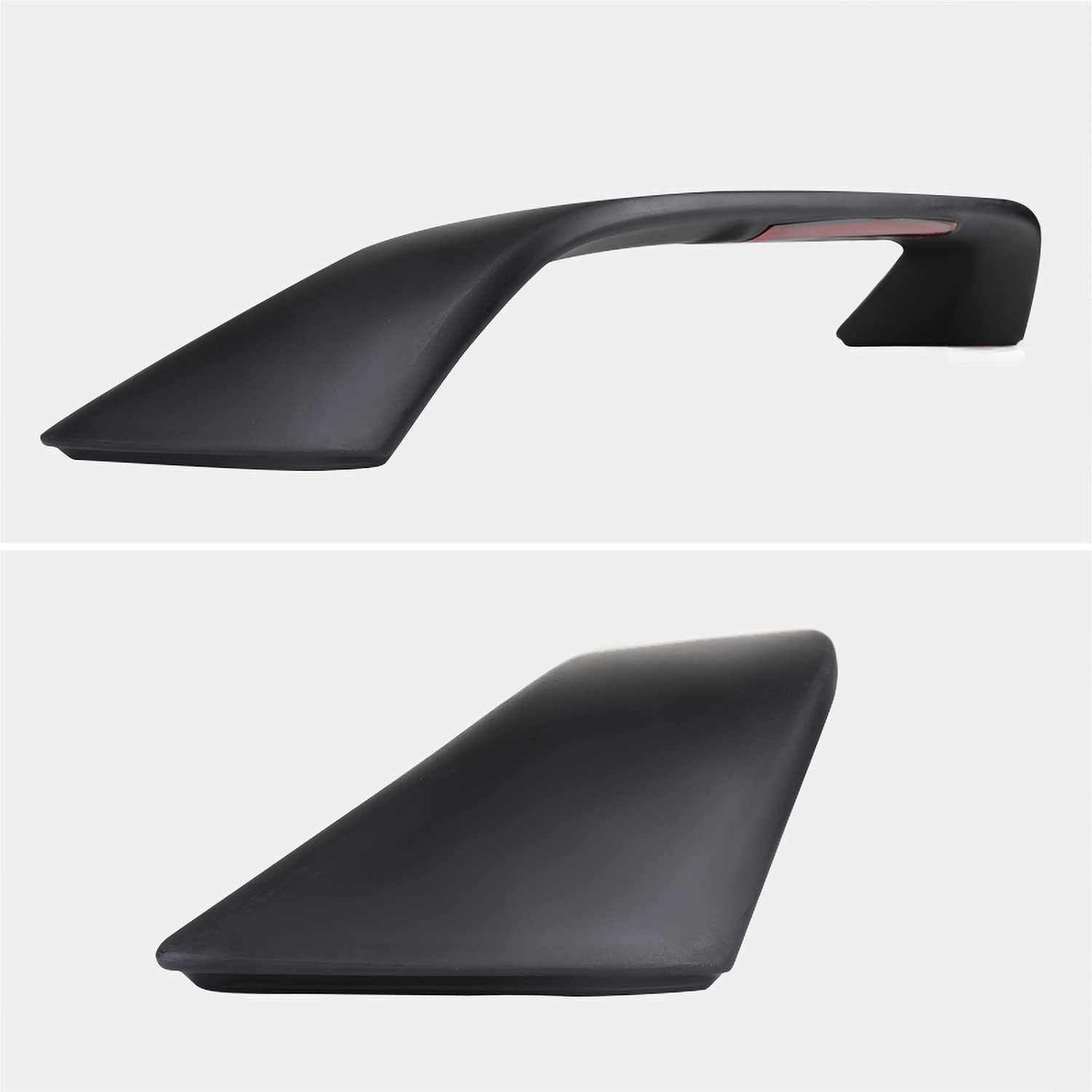 Spec-D Tuning Matte Black &quot;T-R Style&quot; ABS Rear Trunk Spoiler Compatible with 1996-2000 Honda Civic Models