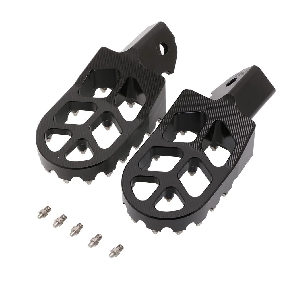AnXin Dirt Bike Foot Pegs Motorcycle Footpegs Foot Pedals Rests CNC for CRF250F 19-24 XR150L 15-24 CRF150F CRF230F 03-19 Hawk 25