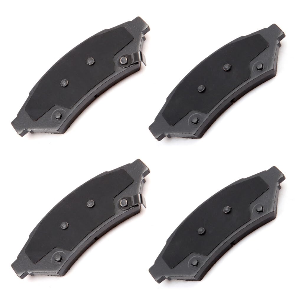 Cciyu D1075 Front Ceramic Disc Brake Pads Kit For Buick Allure Lacrosse Terraza For Chevrolet Uplander For Mobility Ventures Mv-