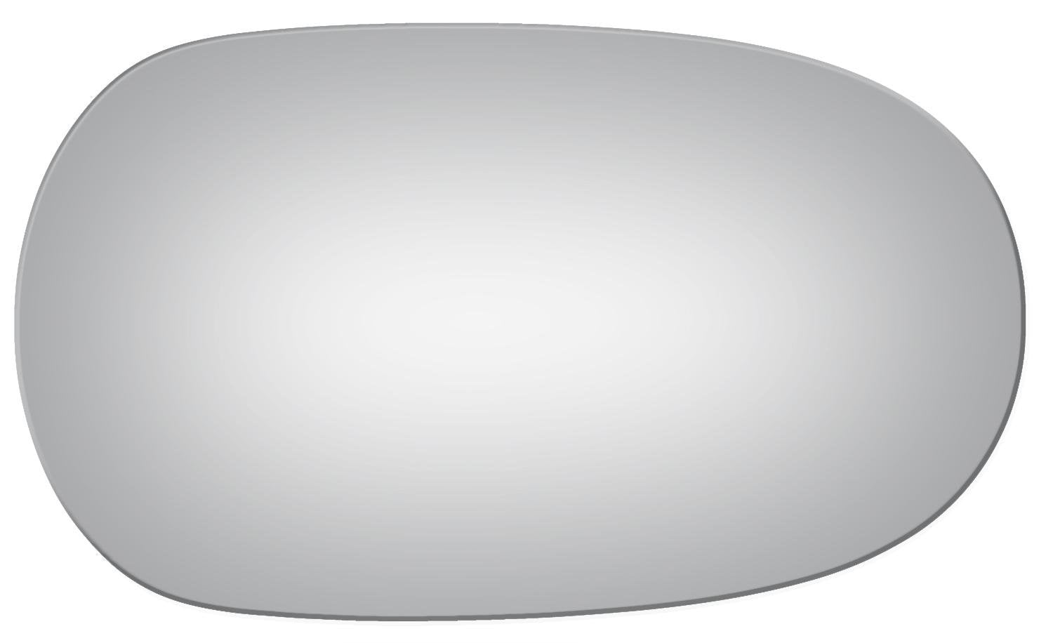 Burco 3787 Convex Passenger Side Replacement Mirror Glass For 2003-2008 Jaguar S-Type, 2002-2008 Jaguar X-Type