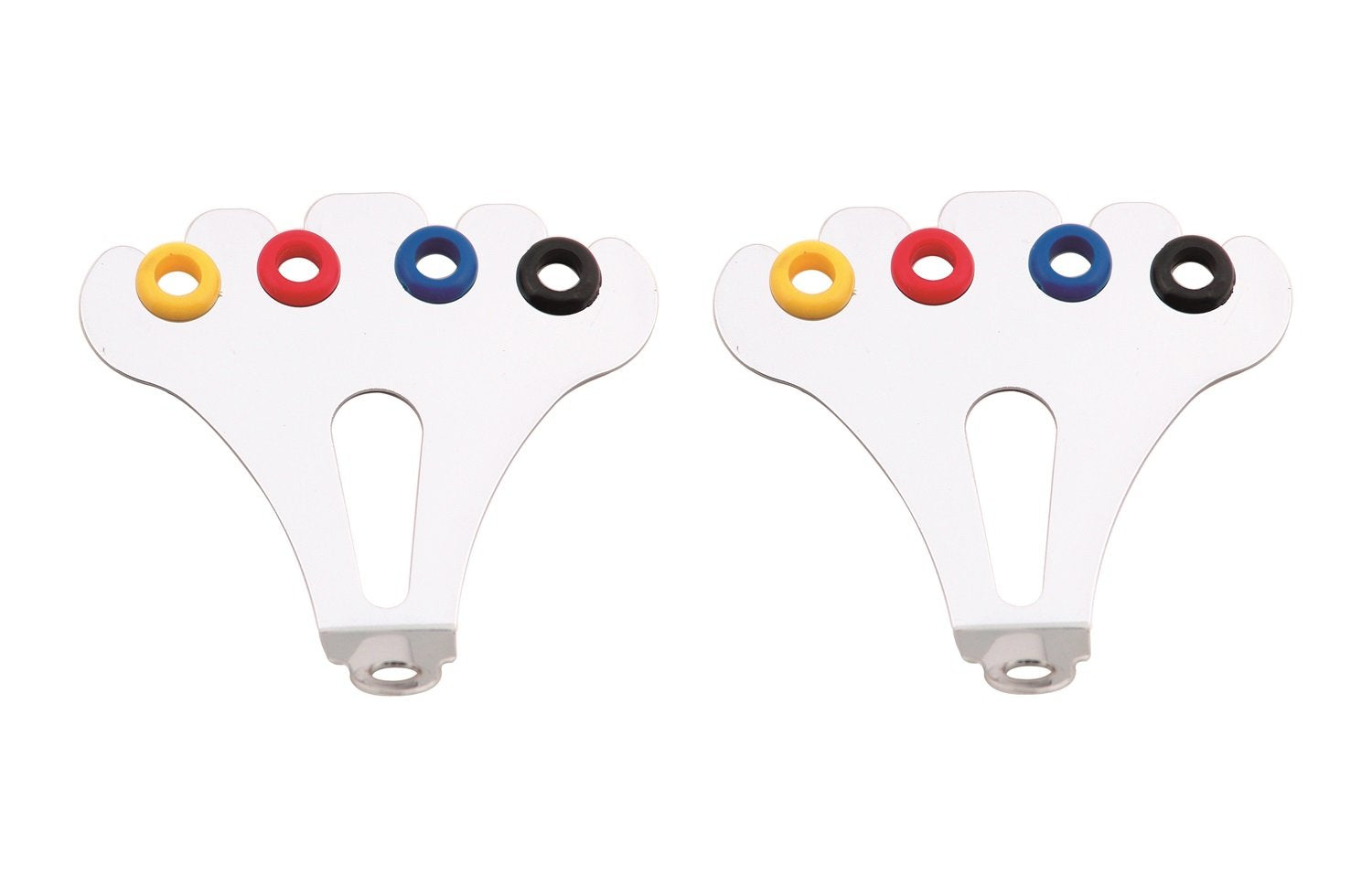 Mr. Gasket Wire Loom Set,4 Wire Short, Chrome