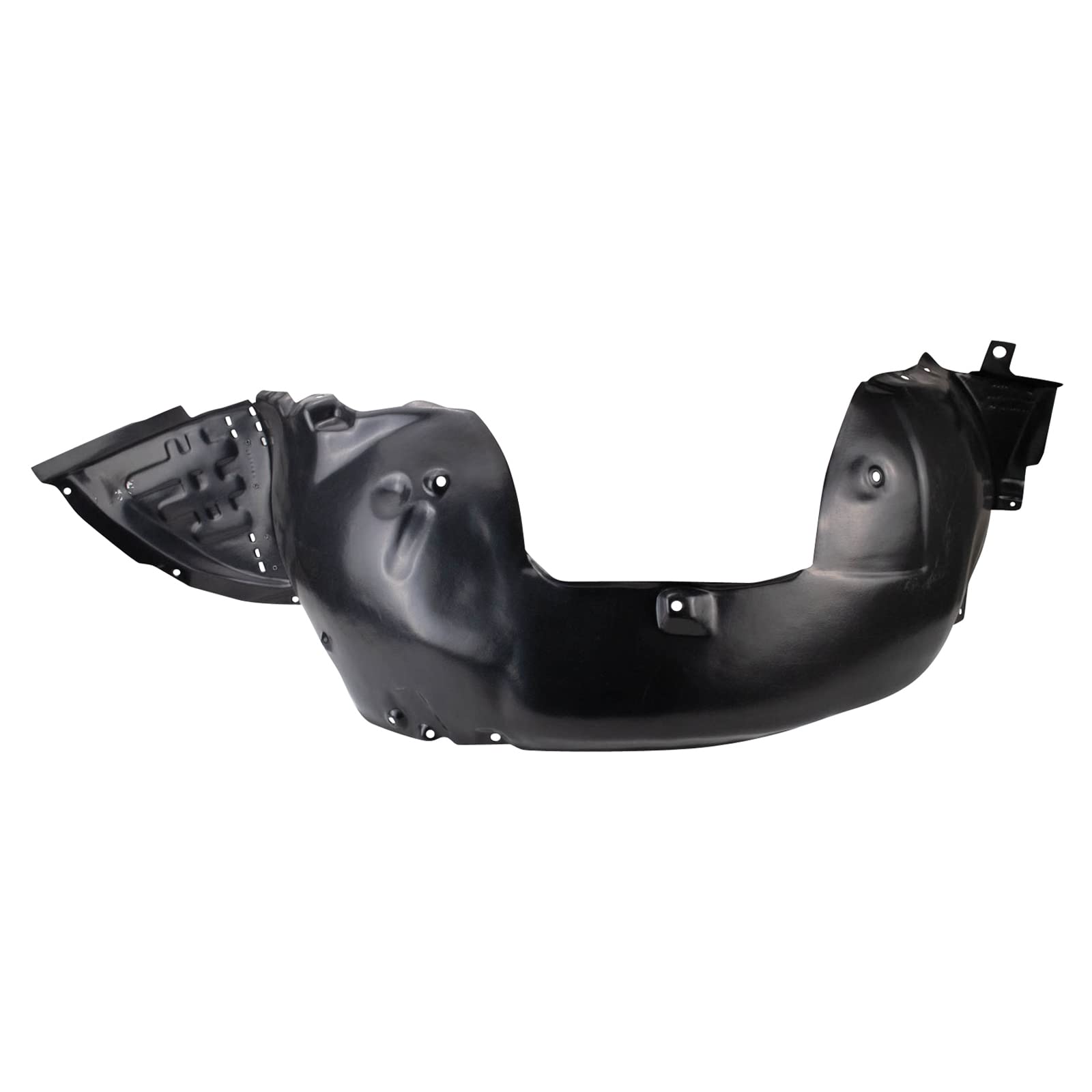 Trq Front Inner Fender Liner Set Compatible With 2011-2014 Hyundai Genesis Hy1248128 Hy1249128
