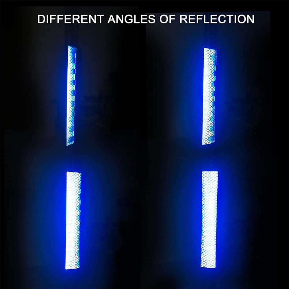 JINYUNDUOSP Car Bumper Warning Stickers 36 ''Strong Reflective Striped Stickers, Waterproof self-Adhesive car Trunk Visible at N