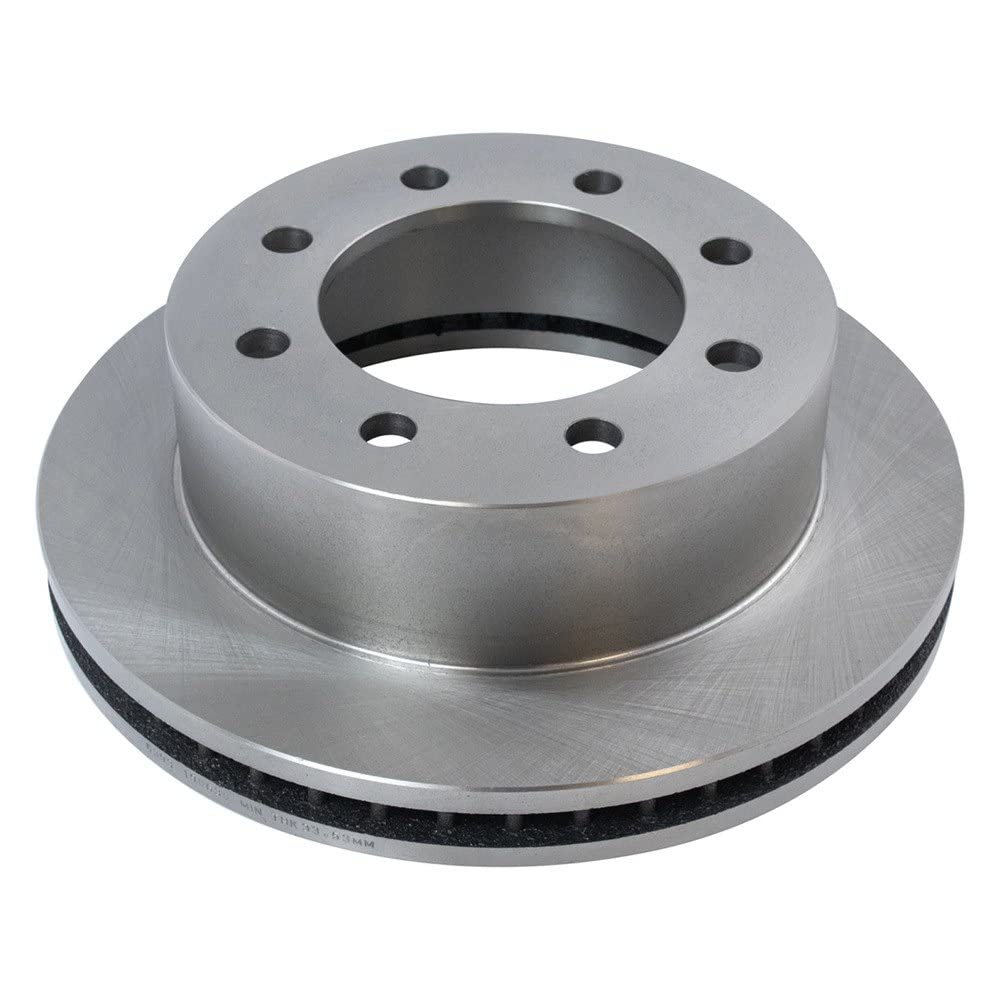 Trq Front Brake Rotors Set Vented Compatible With 2000-2002 Dodge Ram 2500 Ram 3500