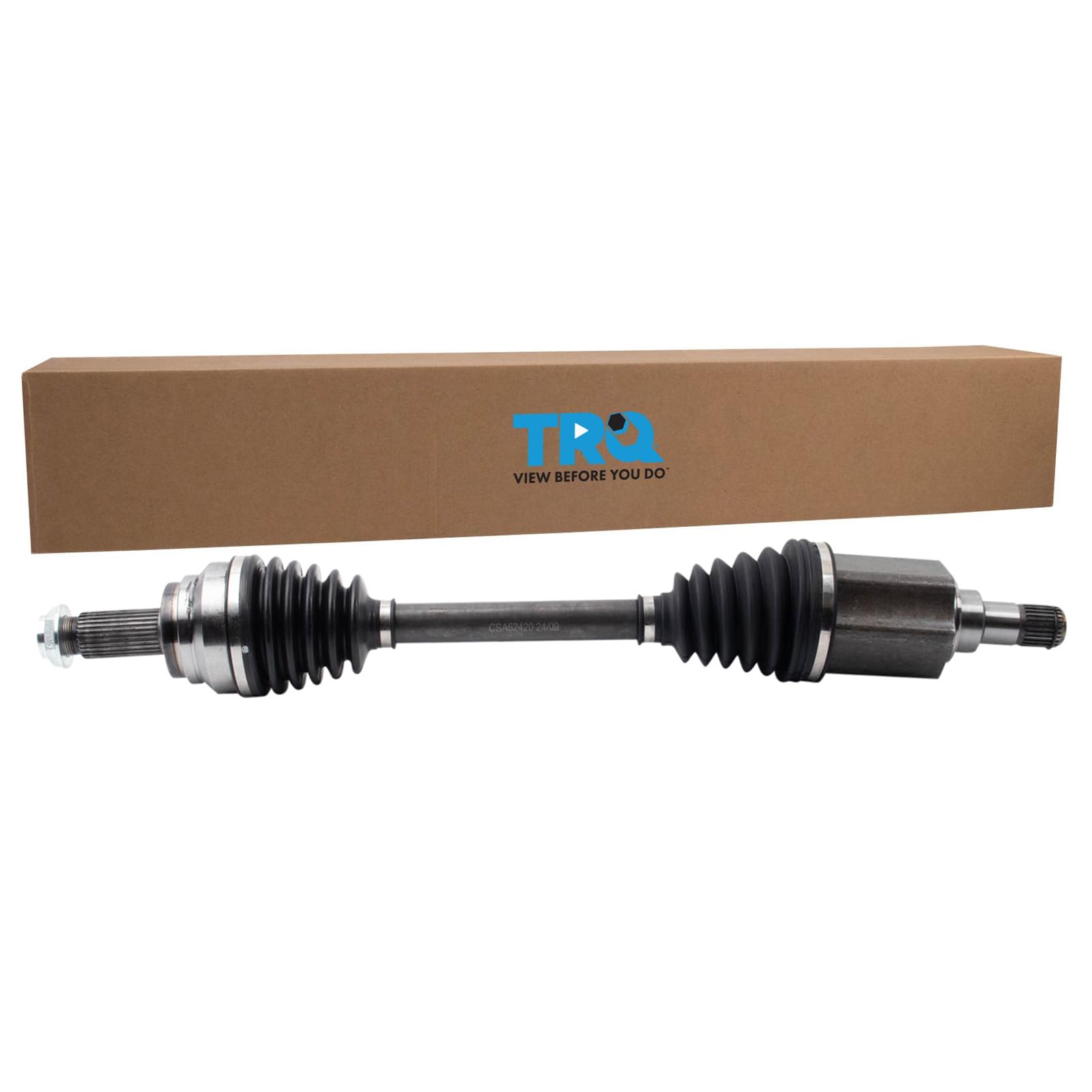 Trq Front Left Cv Axle Shaft Assembly Compatible With 2014-2015 Bmw X5 2015 X6
