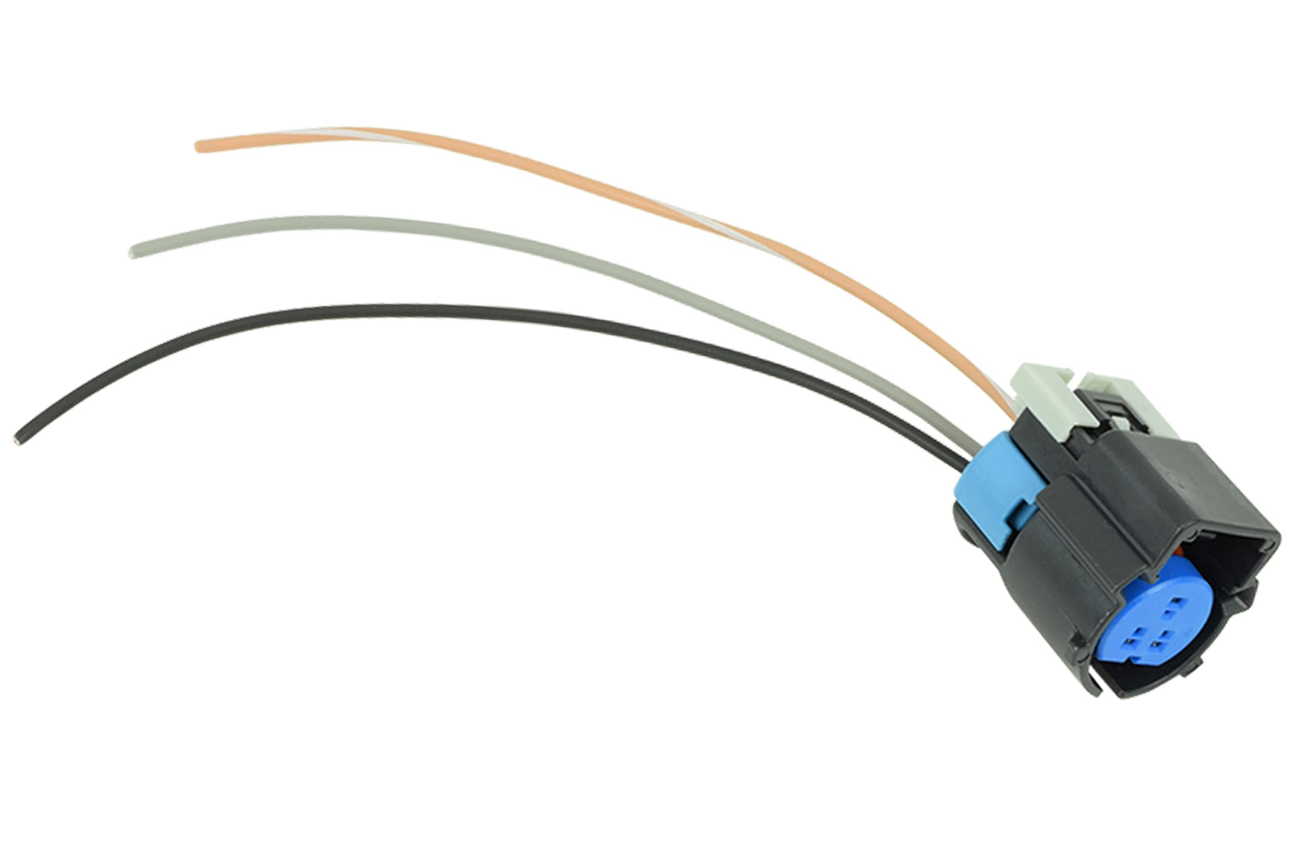 ICT Billet LS 3-Wire Oil Pressure Connector Pigtail Gen 4 LS3 OEM Grade Tooling, TXL Wiring & Colors, Delphi Connector, Lock, Se