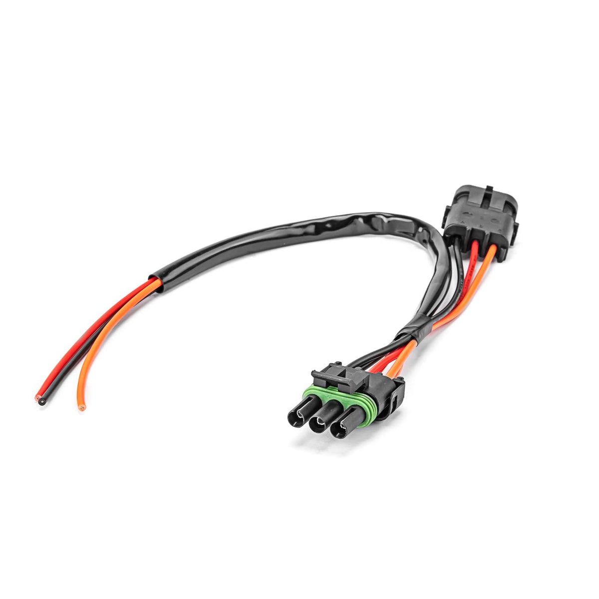 Weisen X3 Tail Light Seat Auxiliary Power Plug For License Plate Whip Rear Chase Light Harness Compatible With 2017-2024 Can-Am Maverick X3 Max Turbo