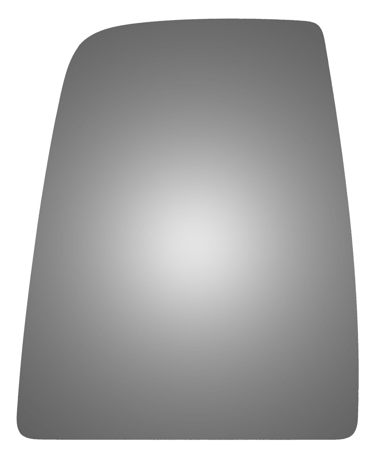 Burco 4558 Upper Flat Driver Side Replacement Mirror Glass For Ford Transit 150, 250, 350, 350 Hd 2015 2016 2017 2018