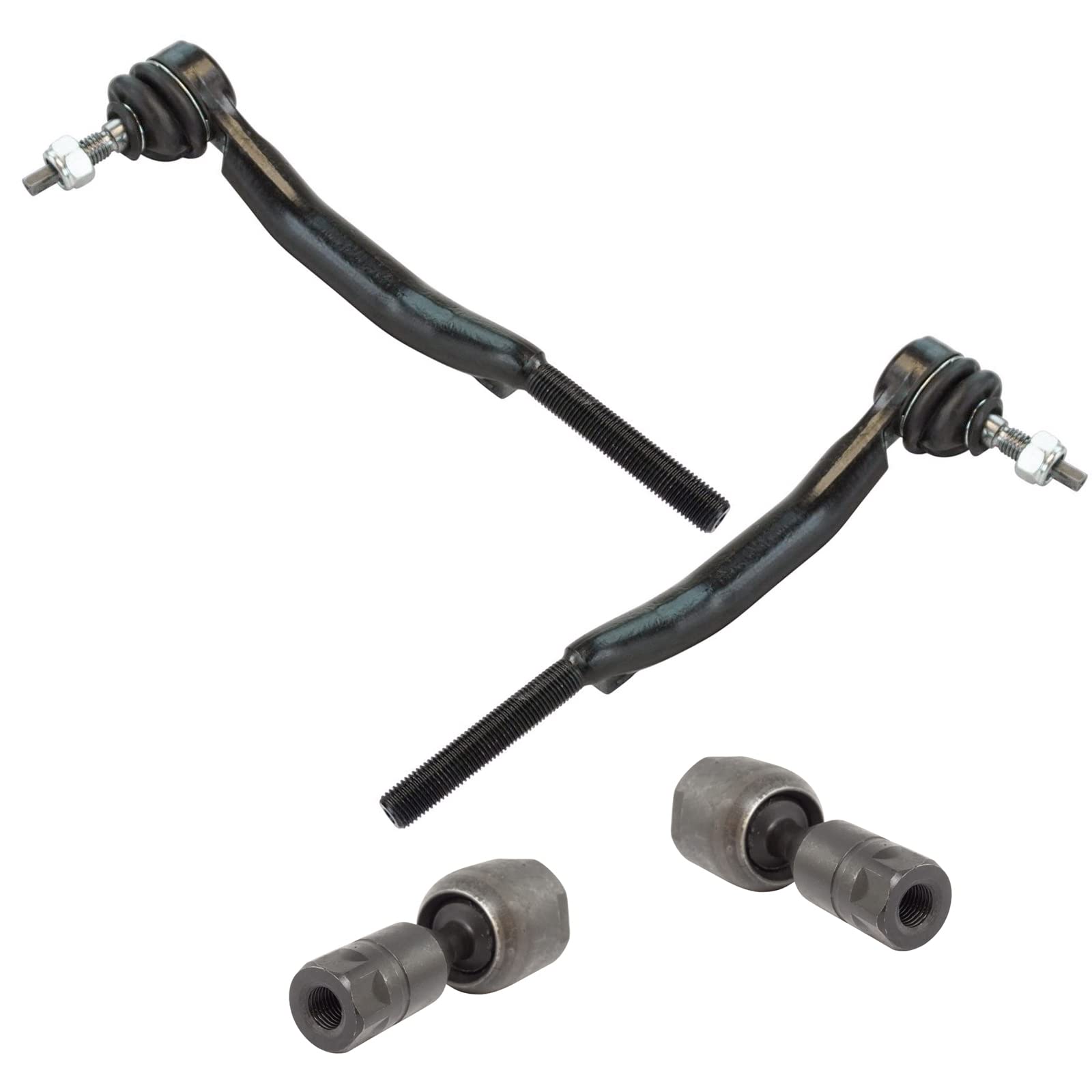 Trq Front Tie Rod Set Compatible With 2004-2009 Cadillac Srx
