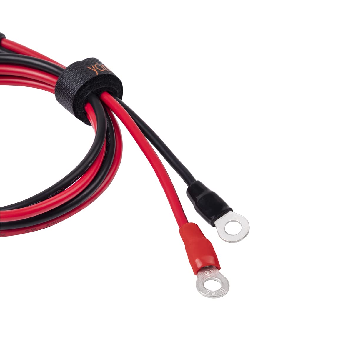 YCIND 12AWG 30A Male to Male Cigarette Lighter Adapter Charger Cord with LED Lights, 6FT