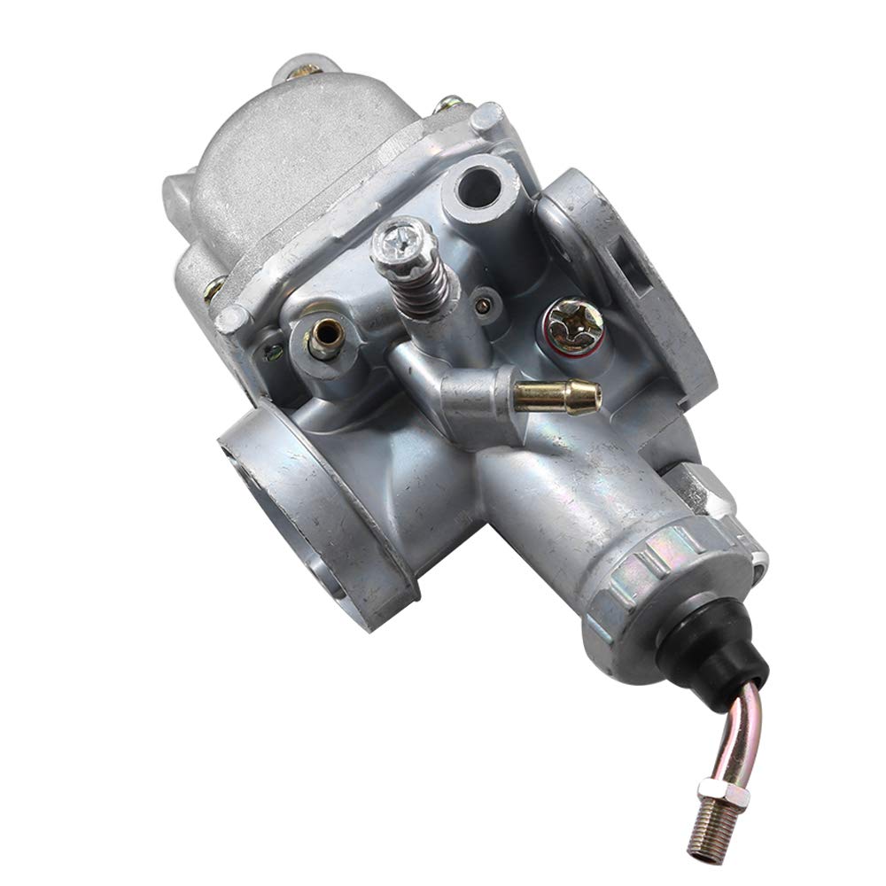 Carburetor w/Fuel Line Bolts Replacement for Yamaha Breeze Grizzly Grizzly 125 YFM125 Moto 4 YFM225 Timberwolf 250 YFB250