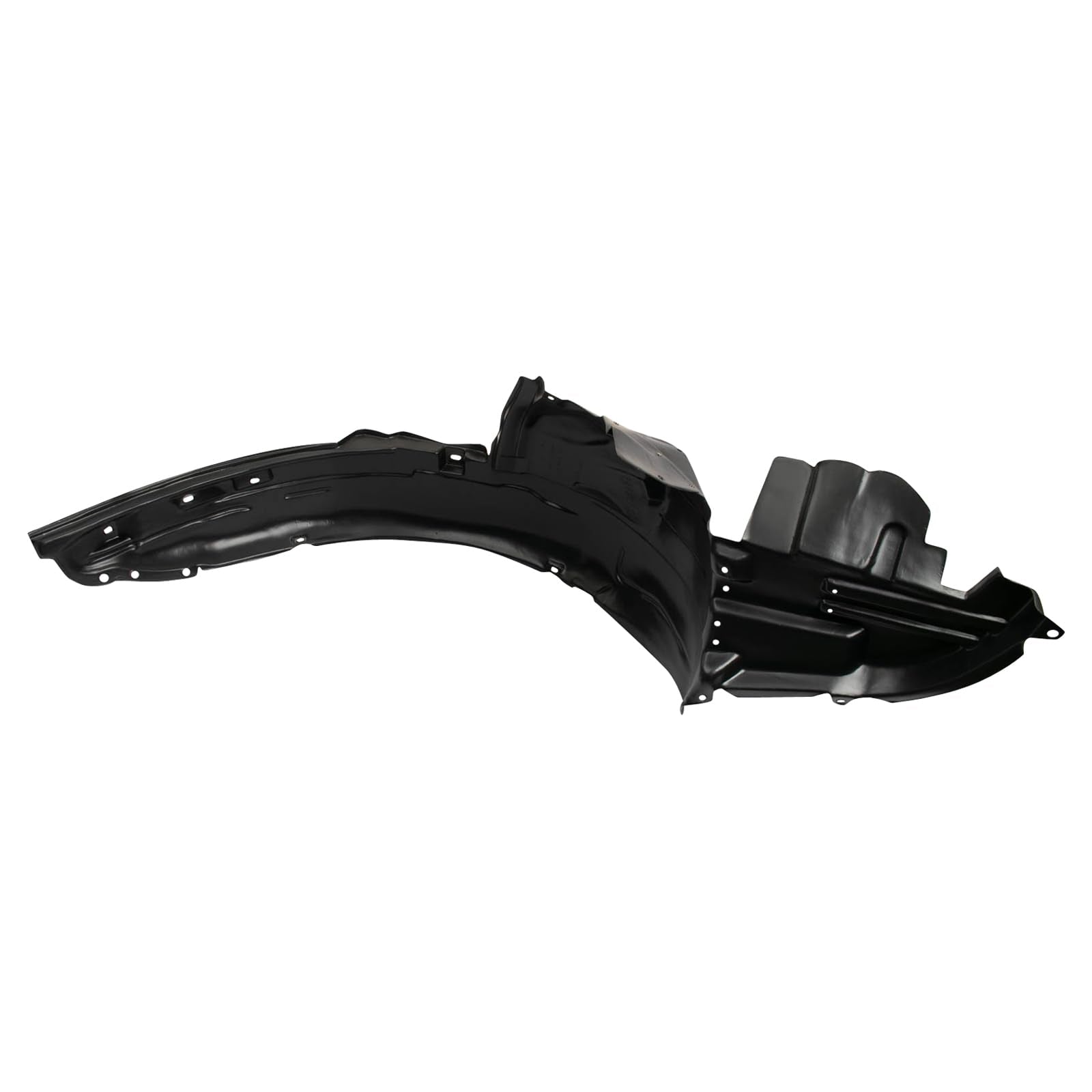 Trq Front Inner Fender Liner Set Compatible With 2006-2007 Subaru Impreza Su1248115 Su1249115
