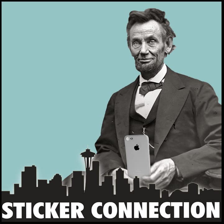 Sticker Connection | Real Trucks Don't Shift Themselves | Bumper Sticker Decal for Car, Truck, SUV, Window, Windshield, Laptop, Custom | 2.2&quot;x8&quot; (White)