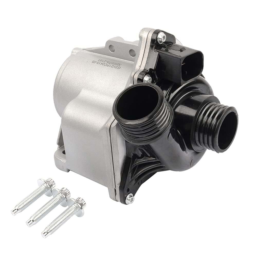 Electric Engine Water Pump w/Bolts 11517632426 Replacement for BM-W E60 E61 E82 E88 E90 F01 640i 535i 740i 740Li 135i 335i 335is