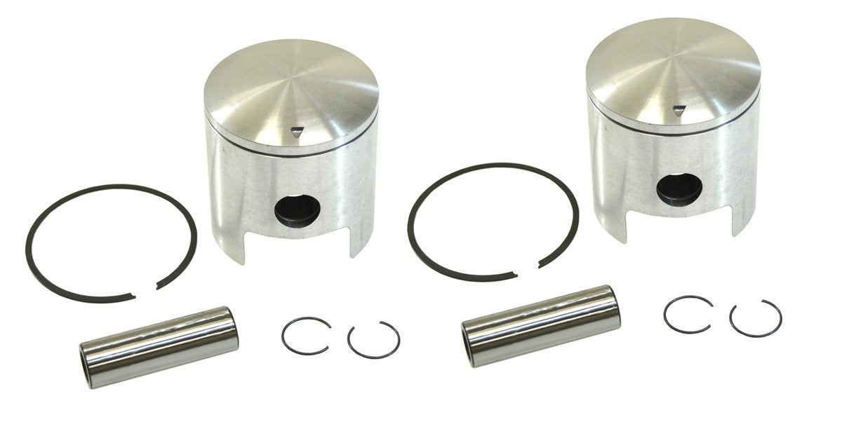 Spi, 09-706N, 2 Piston Kits For Polaris Txl340, Centurion 500, Cross Country Standard Bore 61.75Mm