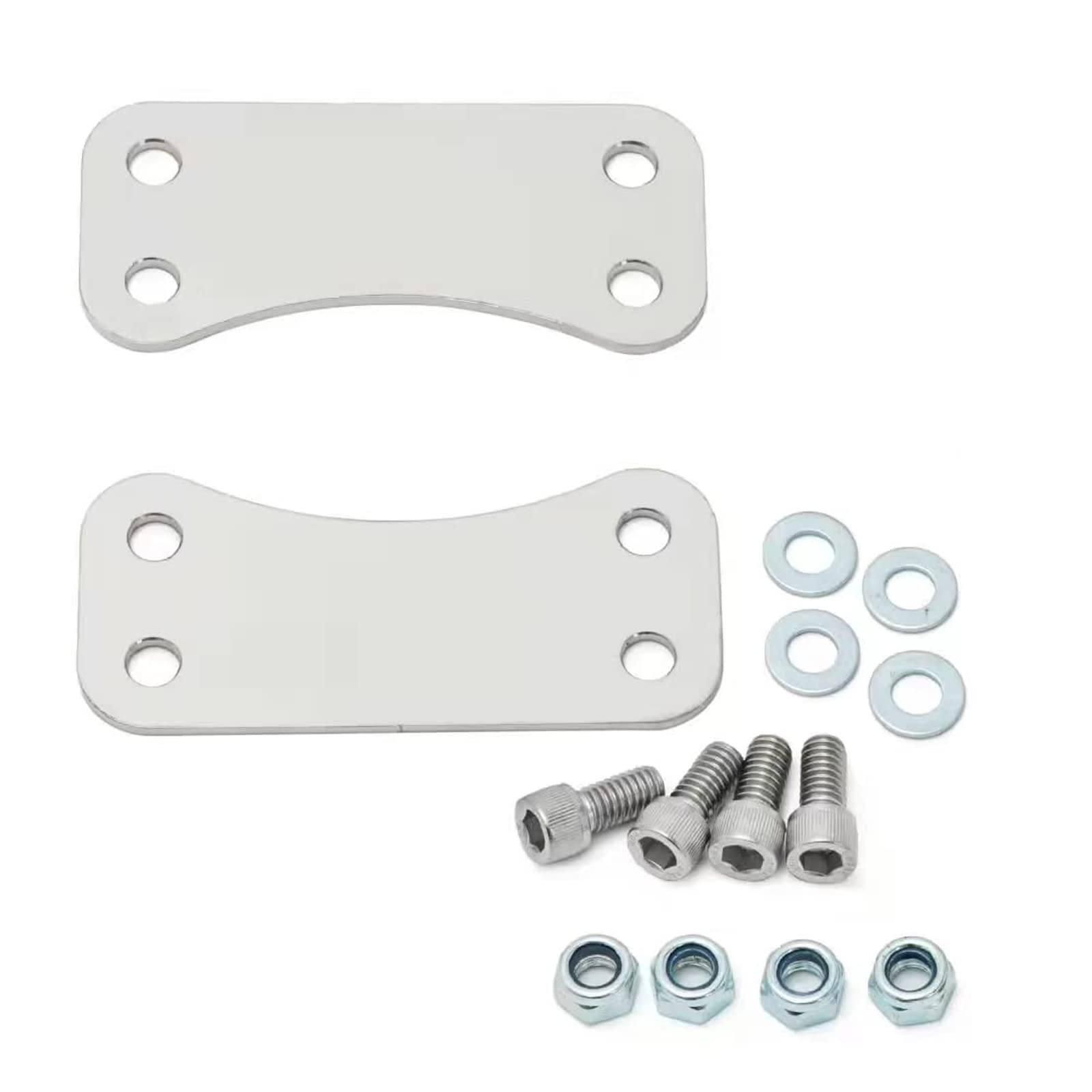 TCMI Front 21'' Wheel Fender Risers Lift Brackets fits for Harley Davidson Touring Electra Glide Street Glide Road Glide Road Ki
