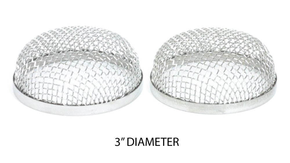 Camco Flying Insect Screen | Features A Heavy-Duty Stainless Steel Mesh Cover And Fits Most Duo-Therm And Suburban Furnace Vents (42141)