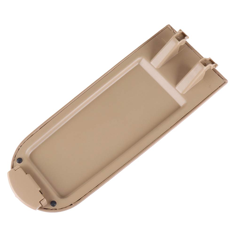 Eccpp Armrest Center Console Lid Cover W/Base For 1999-2009 For Volkswagen For Jetta Armrest Cover Beige