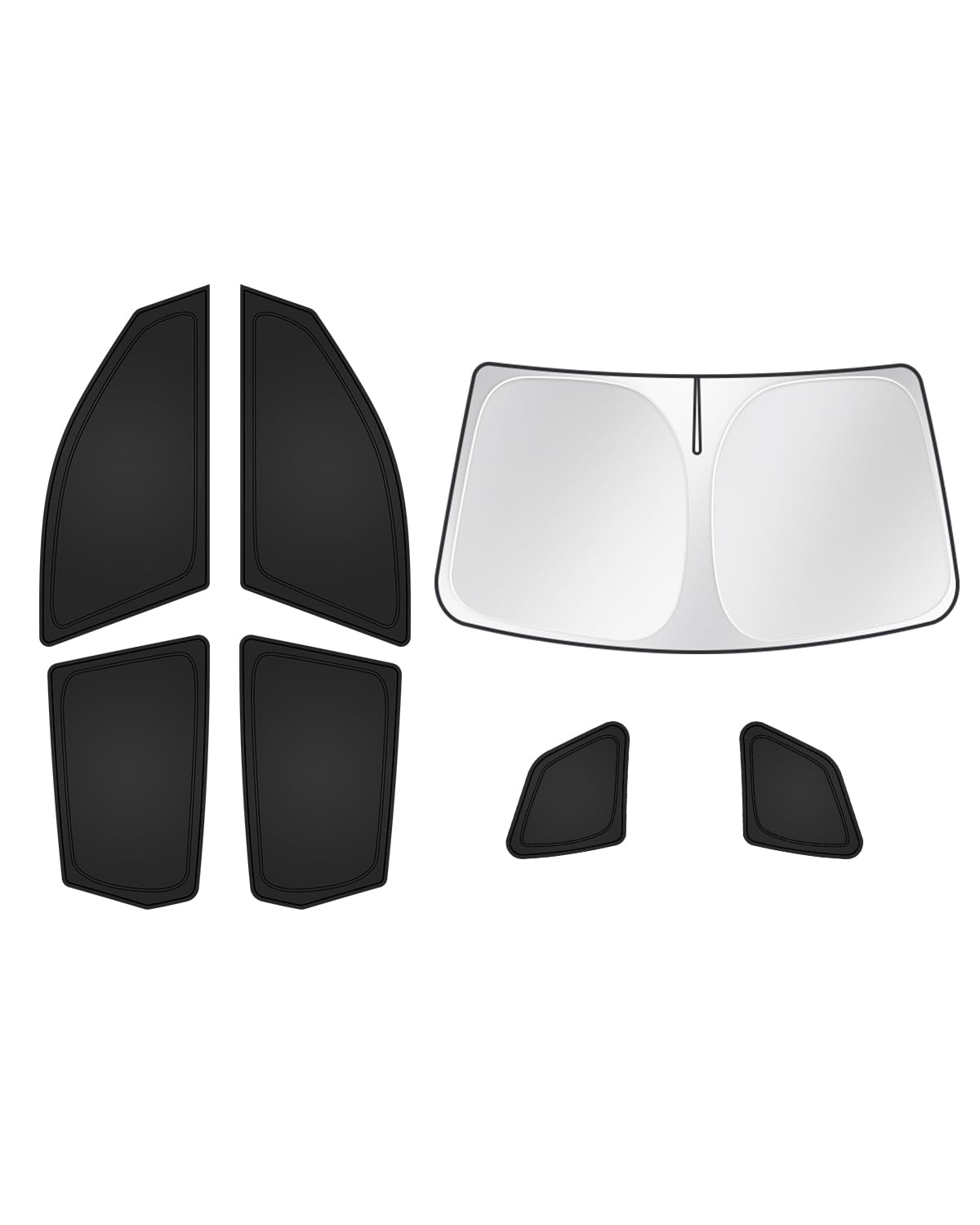 Canvcle Sunshades For 2025 Bmw X3 Accessories Windshield Sun Shade Side Rear Window Shade Cover Sun Visor Shield Privacy Protect