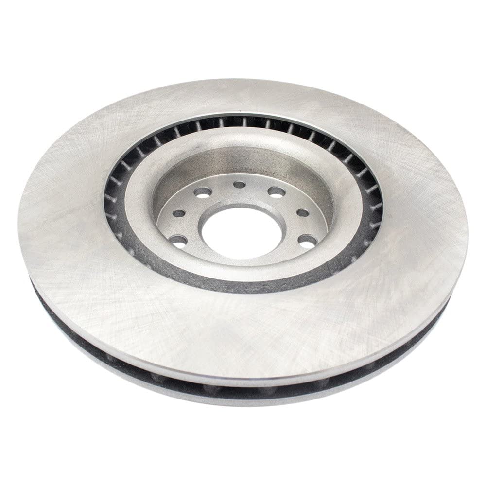 Trq Front Brake Rotors Set Vented Compatible With 2014-2020 Fiat 500L