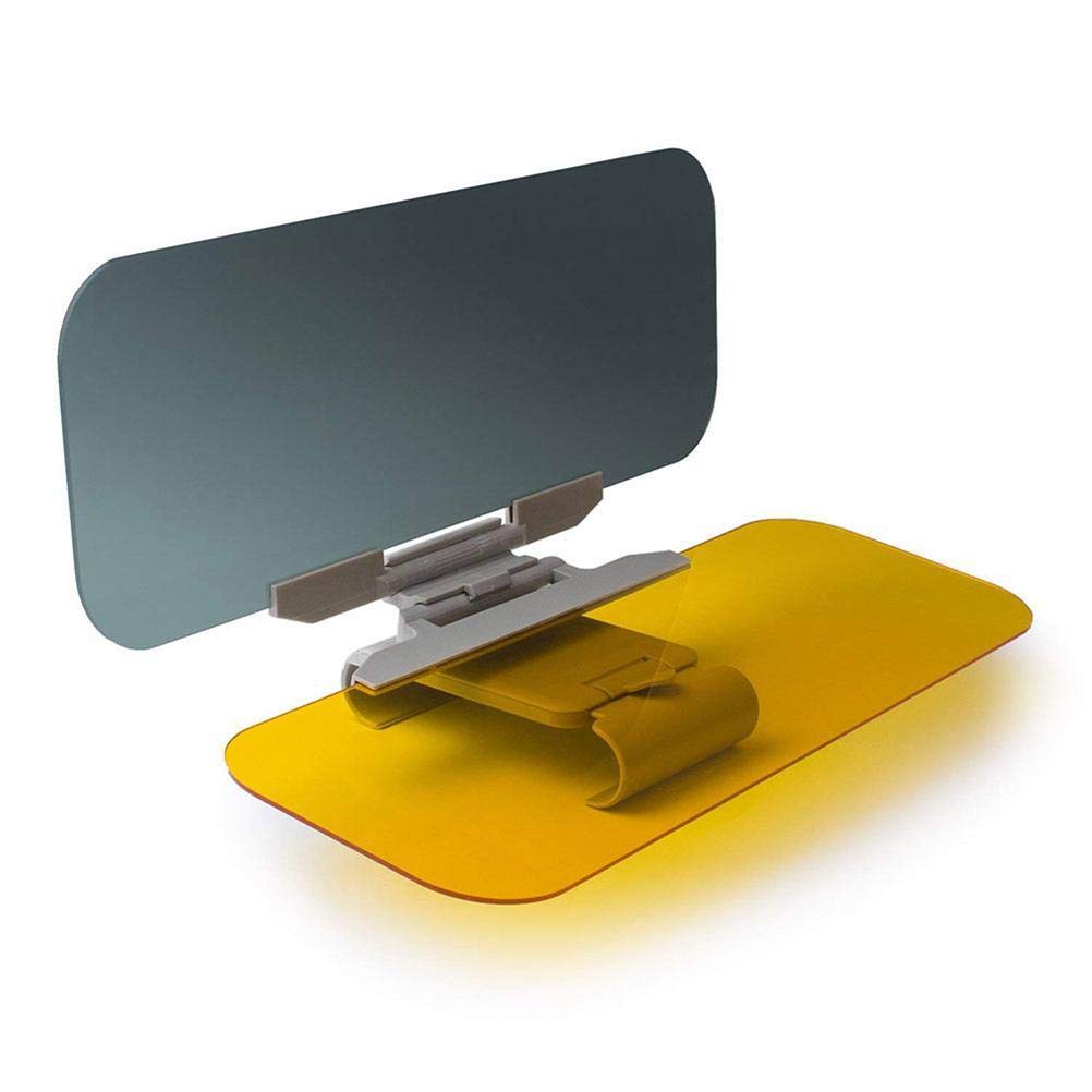 Car Visor Extender, 2 In 1 Anti Glare Visor Hd Car Sun Visor For Day Night Driving Car Visor Sun Blocker Adjustable Car Sunshade And Night Vision Visor Extender (1)