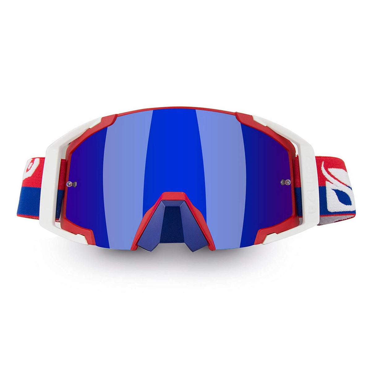 ZDATT Motocross Riding Goggles Dirt Bike ATV Motorcycle Gafas Anti-UV Motorbike Off Road Ski Goggles Anti-Slip Strap Nose Cover 