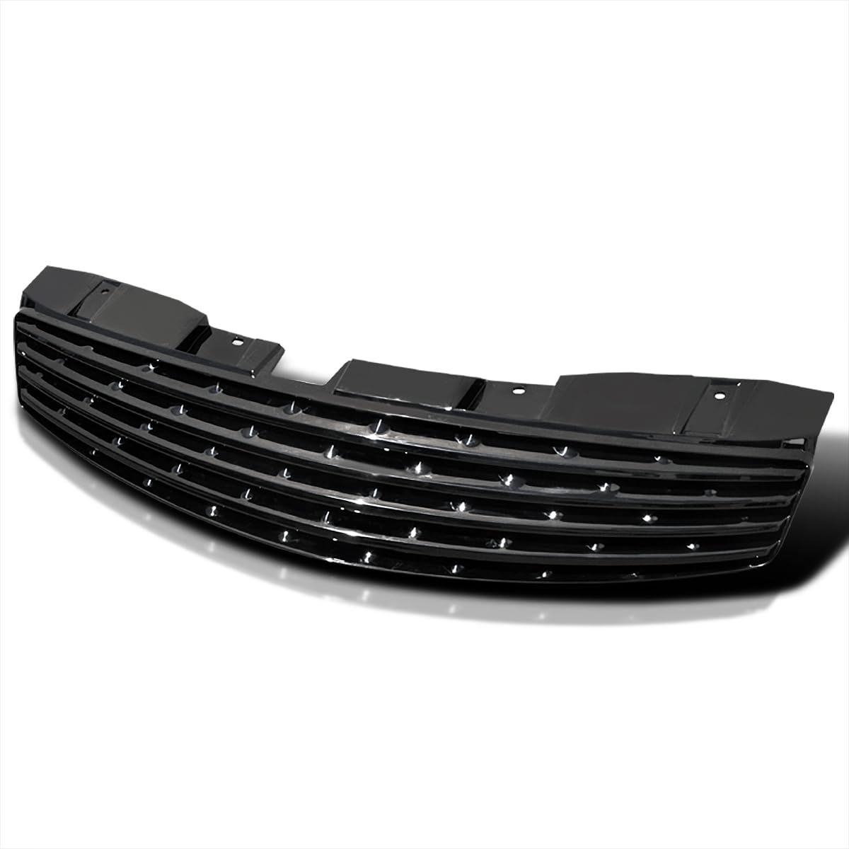 Spec-D Tuning Black Hood Front Grill Grille Compatible with 2003-2007 Infiniti G35 2Dr Coupe