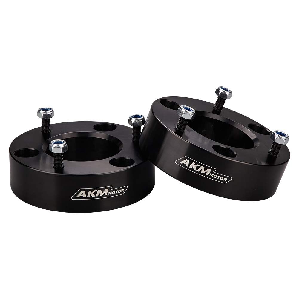 Akm F150 Lift Kit Front 2.5'' Fit F150 04-22 2Wd 4Wd Front Strut Spacer Suspension Lift Leveling Kits Lift Spacers(Updated Versi